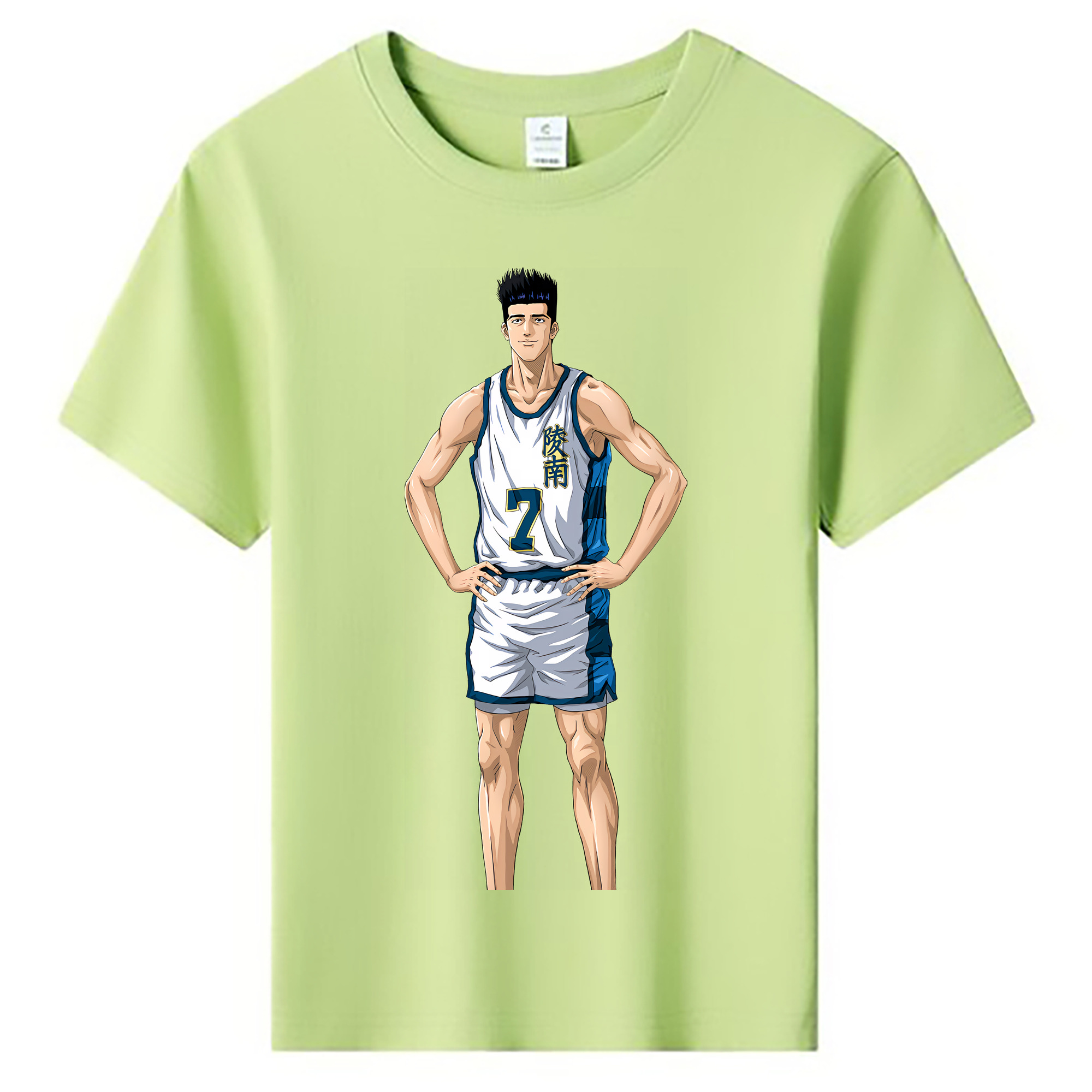 （画像用） SLAM DUNK／スラムダンク 綿100％キッズTシャツ（フロントプリント）